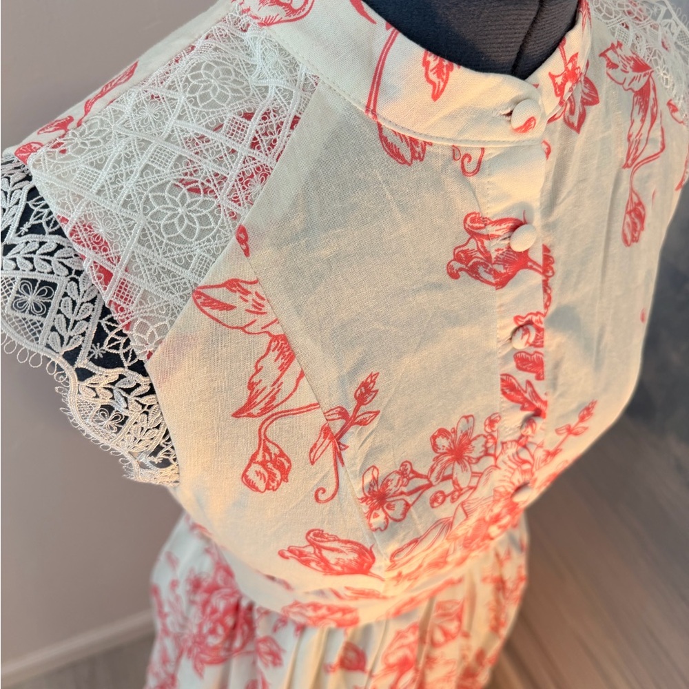 Floral Print Maxi Dress #118 - Picture 5 of 6